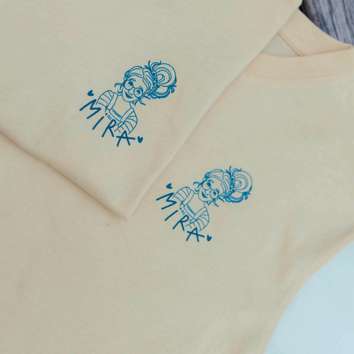 T-Shirt Vorderseite: Mira