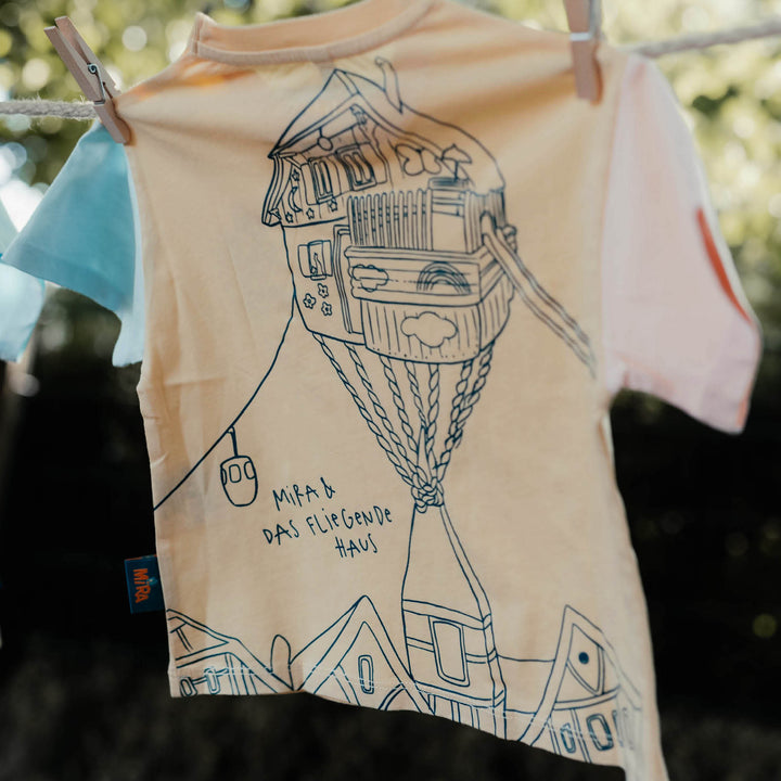 Fanshirt: MiRA & das fliegende Haus