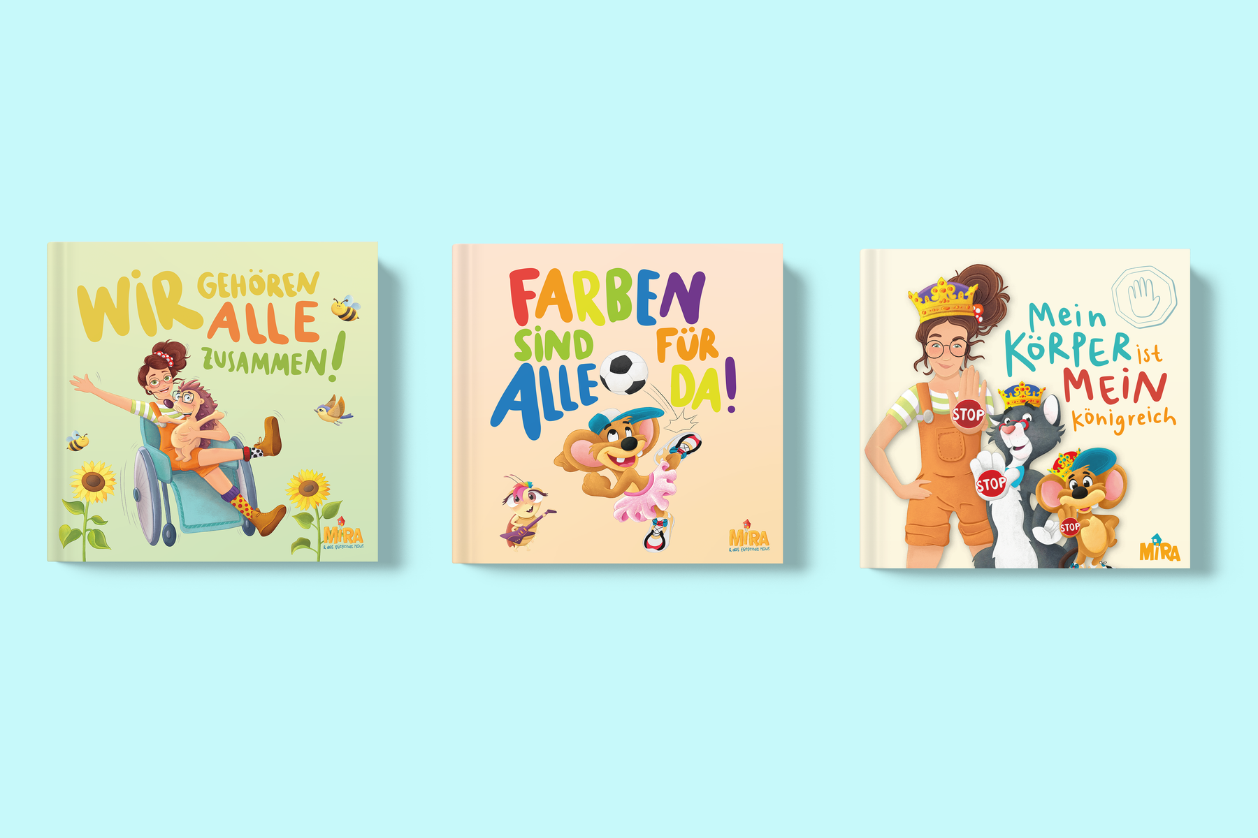 Bücher Bundle 3erPack – MIRA & das fliegende Haus