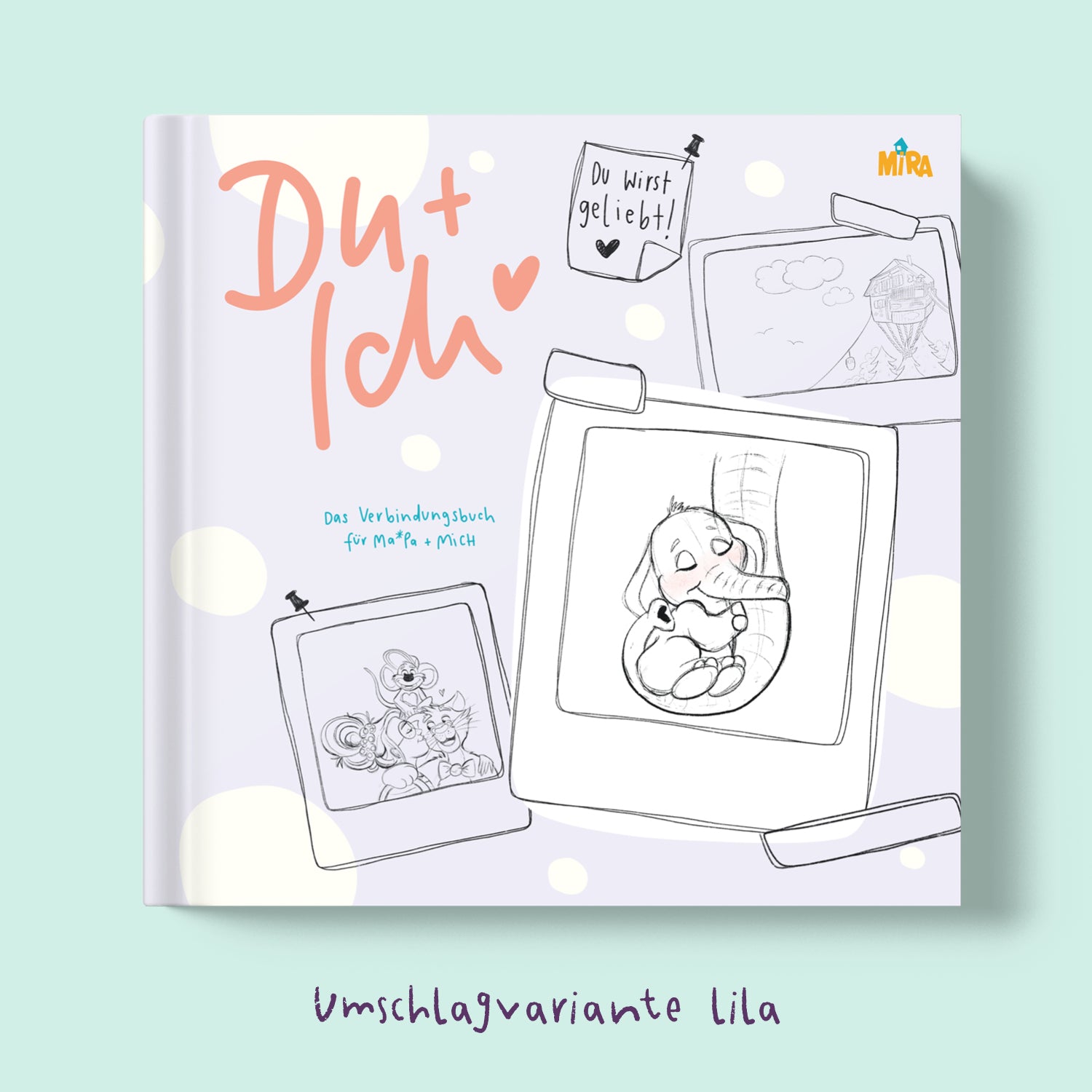 Du + Ich - Das Verbindungsbuch - Umschlagvariante Lila