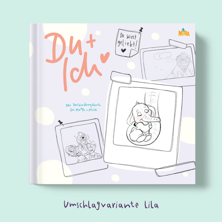 Du + Ich - Das Verbindungsbuch - Umschlagvariante Lila