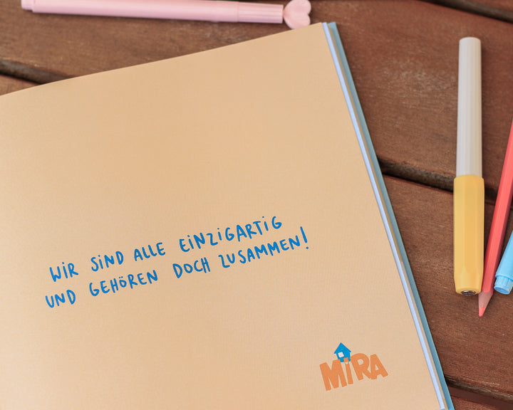 "Mein Freundschaftsbuch" - Innenseite