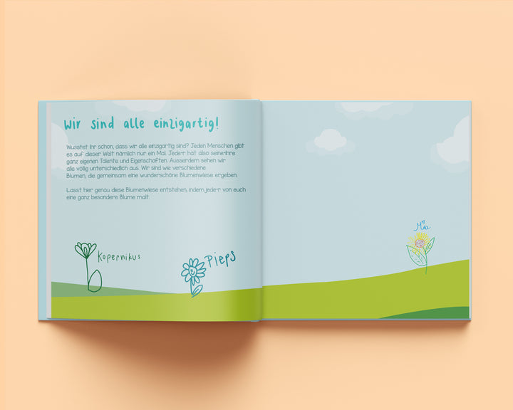 "Mein Freundschaftsbuch" - Innenseite