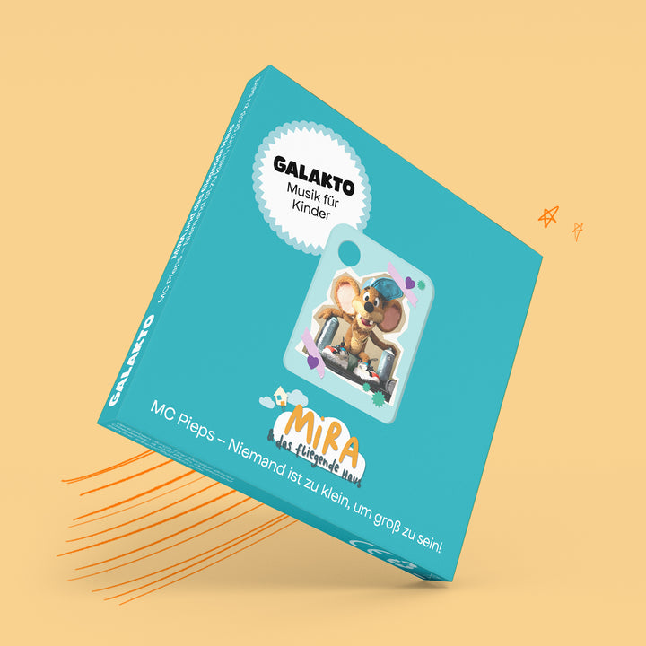 MC Pieps Album Galakto Token - Niemand ist zu klein, um groß zu sein!