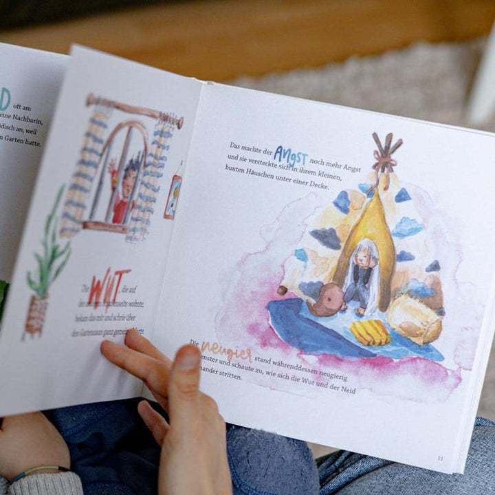 Buch: "Das Land der Gefühle" - Innenseite