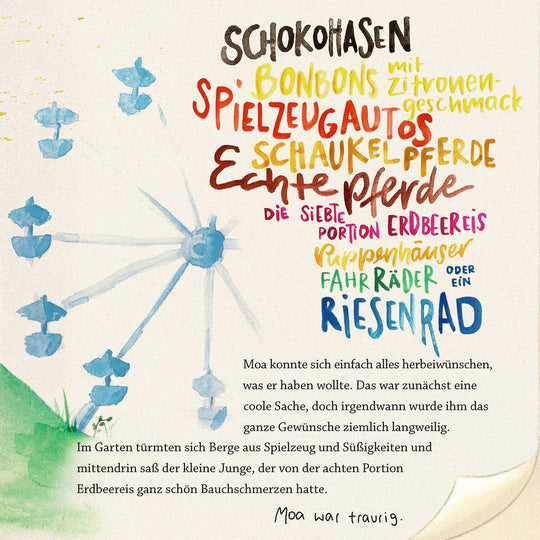 Buch: "Die schönsten Vorlesegeschichten aus dem fliegenden Haus" - Innenseite