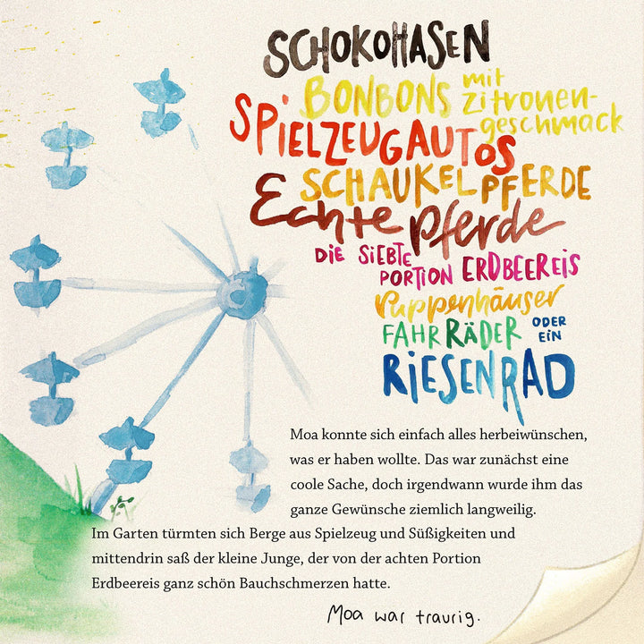 Buch: "Die schönsten Vorlesegeschichten aus dem fliegenden Haus" - Innenseite