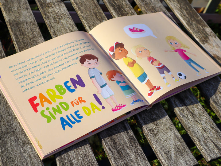 "Farben sind für alle da" - Innenseite