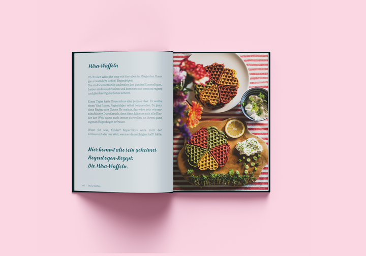 "MIRAs Kinderkochbuch" - Innenseite