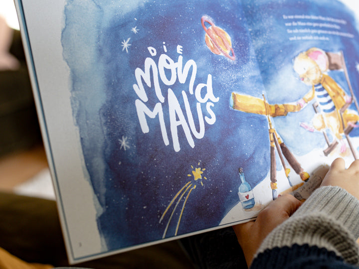 Buch: "Die Mondmaus" - Innenseite