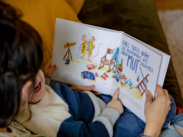 Buch: "Die Mondmaus" - Innenseite