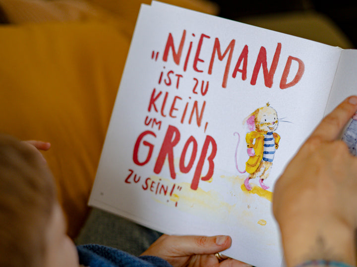 Buch: "Die Mondmaus" - Innenseite