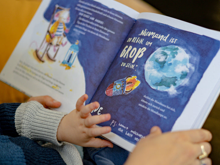 Buch: "Die Mondmaus" - Innenseite